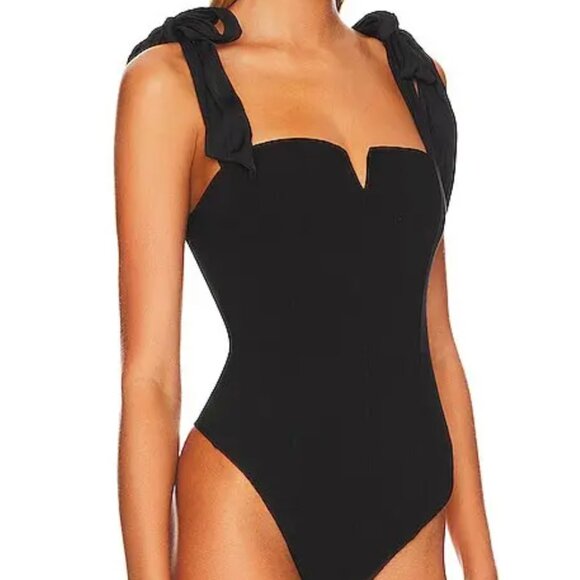 Free People Black Lola Bodysuit - Picture 2 of 6